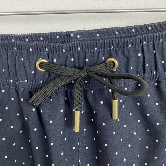 WeWoreWhat Boyfriend Swim Bottoms S Mens Black Micro Polka Dot Mesh Lining - Picture 4 of 8